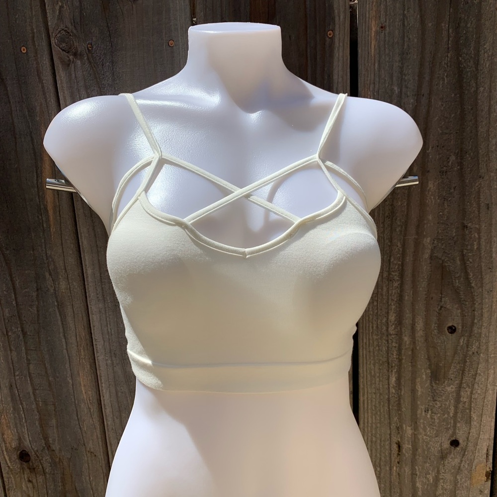 Lace tank top